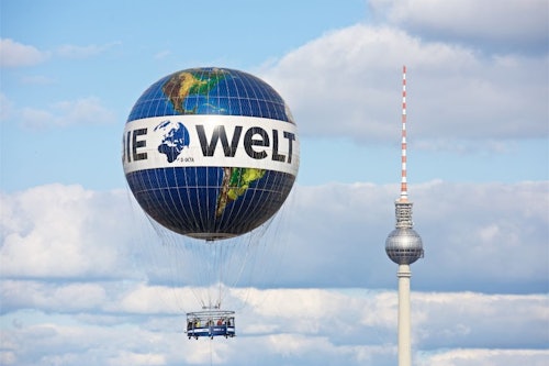 ベルリン： Weltバルーンライド(即日発券)