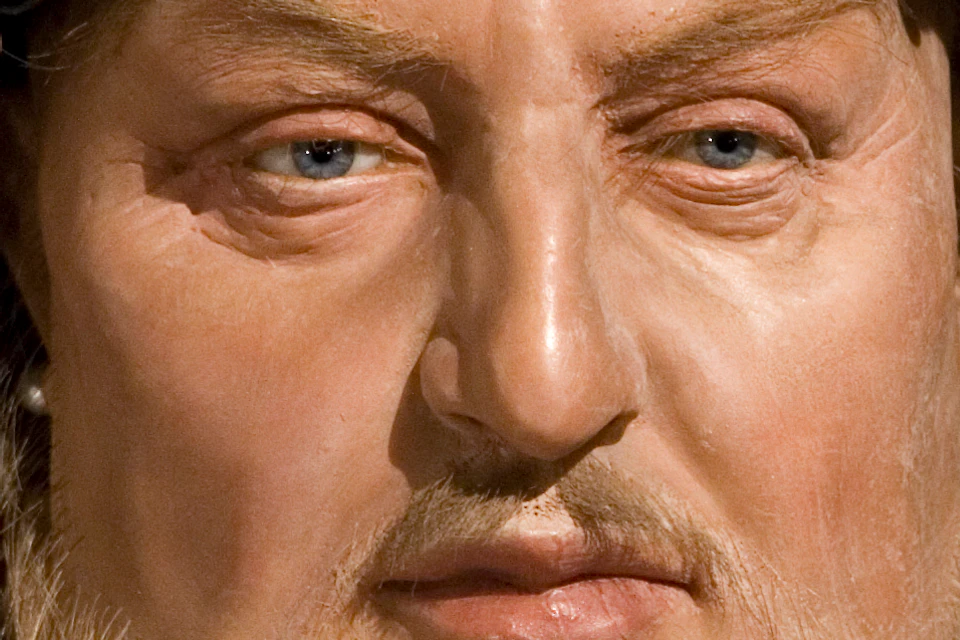 Wax figure of Henry VIII.