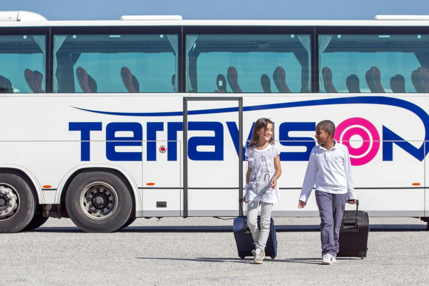 Εικόνα λεωφορείου Terravision στην Κωνσταντινούπολη