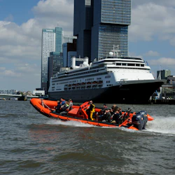 Rotterdam: RIB Speedboat Guided Sightseeing Cruise