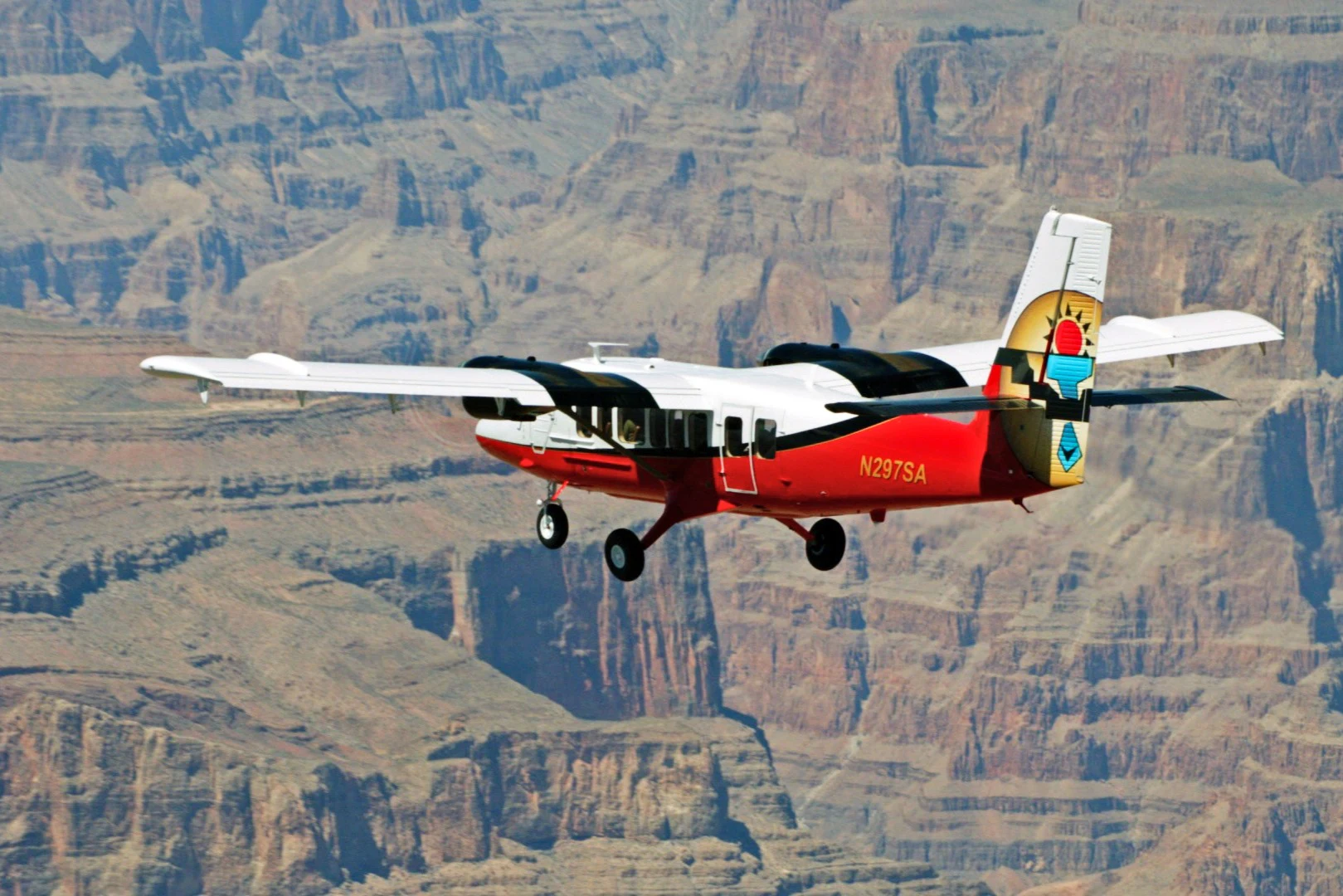 Grand Canyon West: Roundtrip Flight from Las Vegas + Skywalk