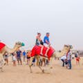 Maravilla del desierto: Safari por la tarde en el desierto con granja de camellos, Sanboading, cena con barbacoa