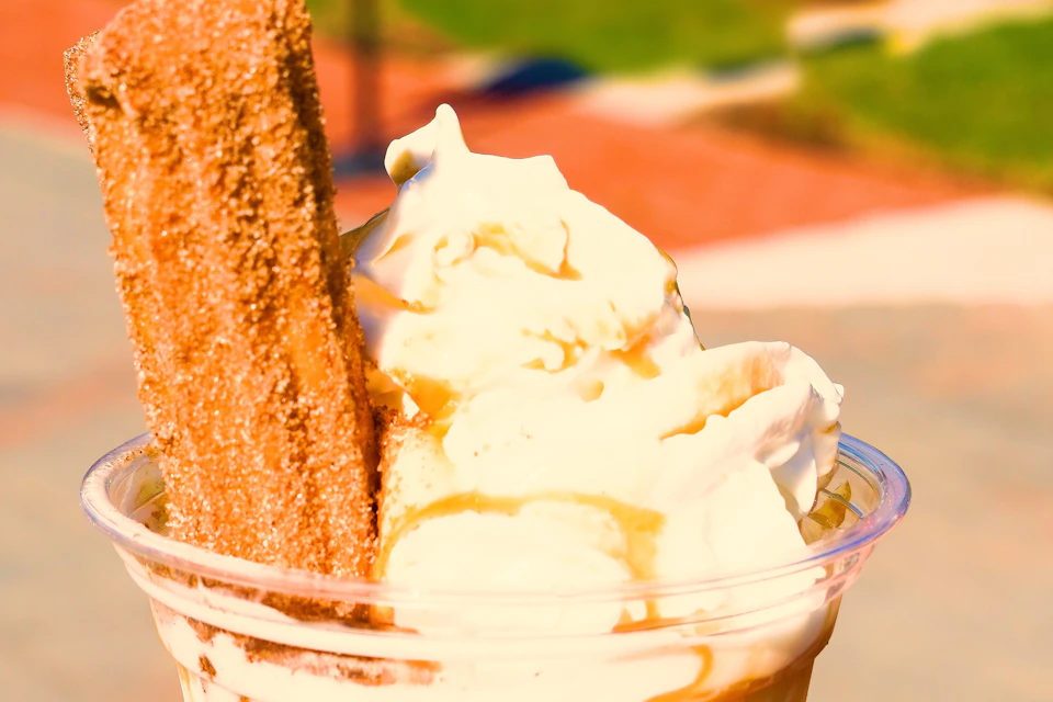 Seaport Fudge Factory’s world renowned Churro Sundae