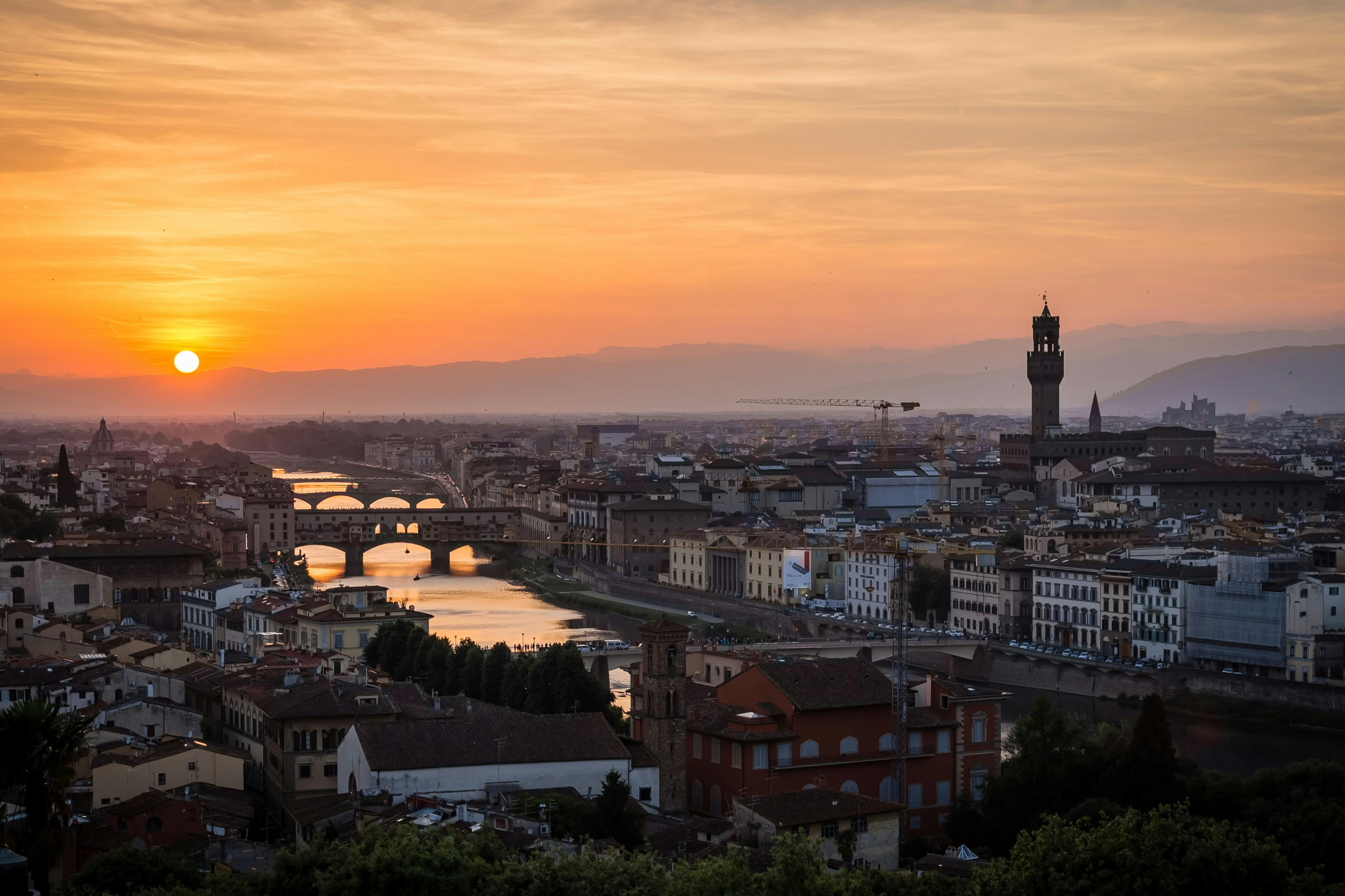 Firenze al tramonto