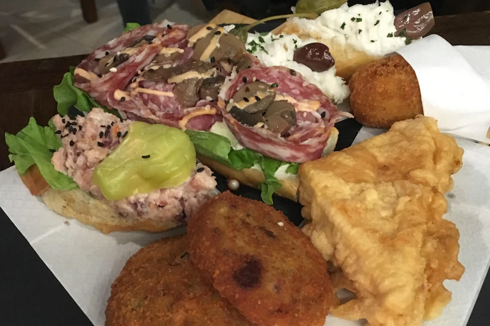 Example of snacks