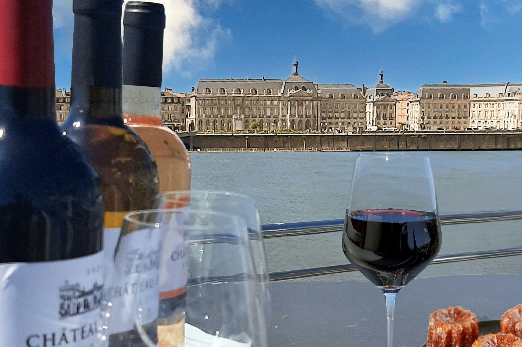 Bordeaux: cruzeiro fluvial guiado + bebidas