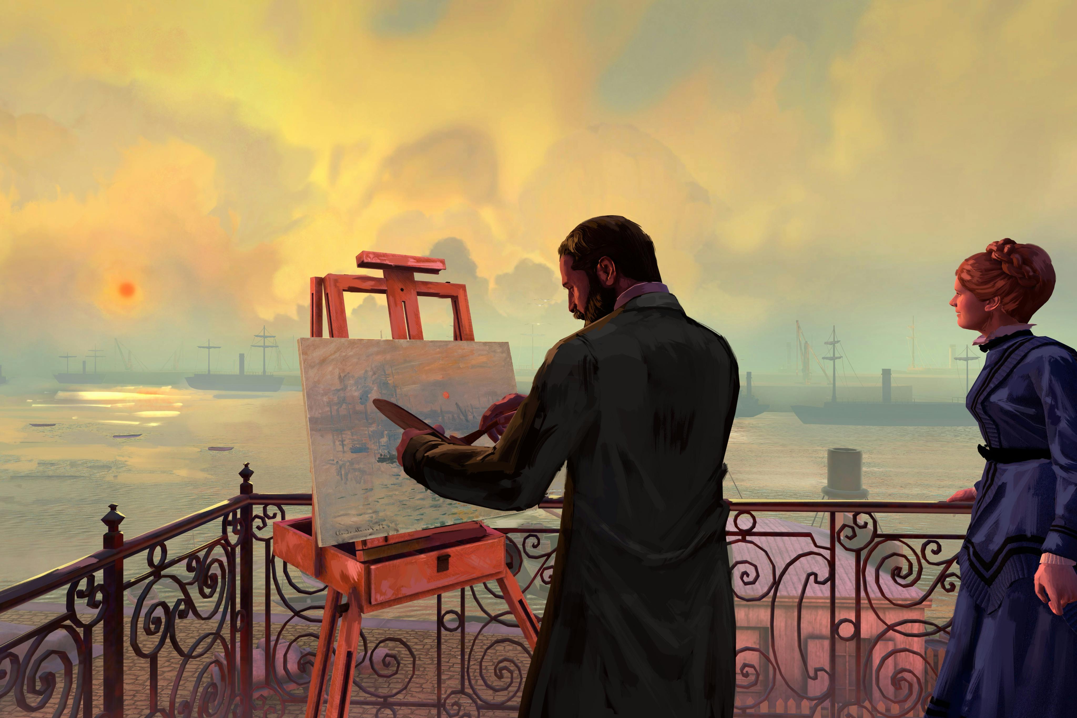 Восходящее солнце, Моне, импрессионисты