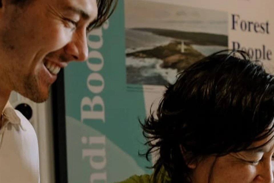 Visitors to the Interpretive Centre