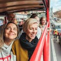 Visita de la ciudad de Dresde en el autobús rojo de dos pisos