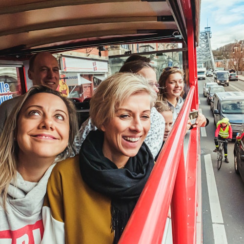 Dresde: Excursión en autobús por la ciudad y crucero por el Elba