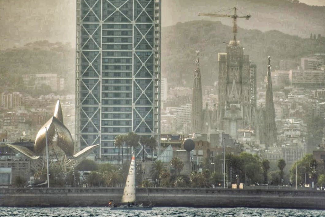 La Sainte Famille vue de la mer