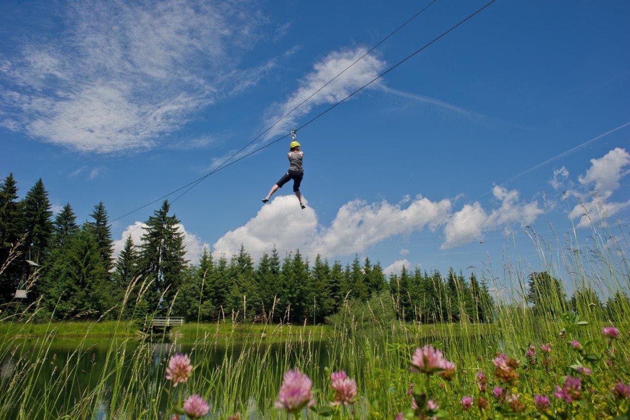 St Johann in Tirol: Hornpark Climbing Forest