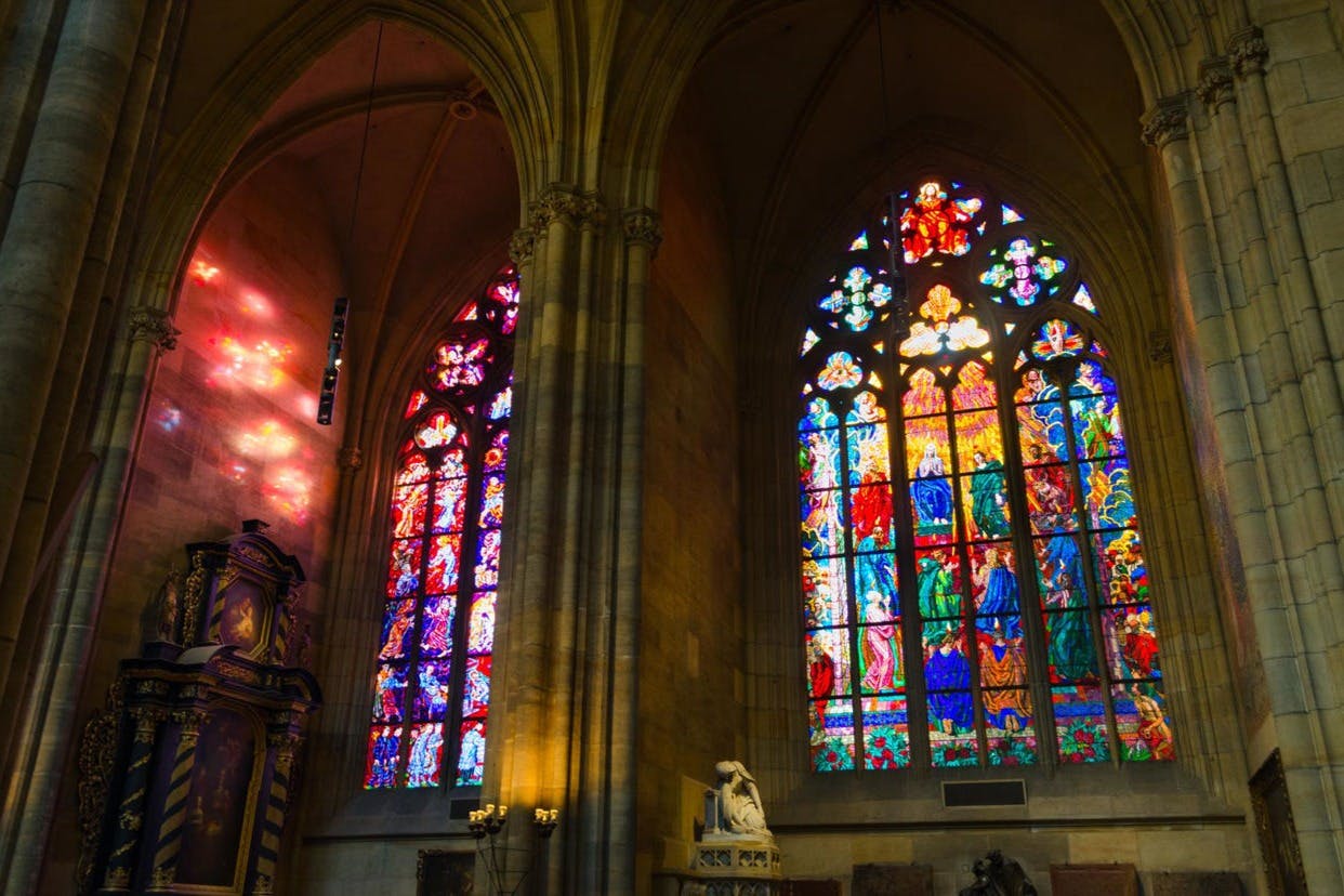 Εσωτερικοί χώροι του Κάστρου της Πράγας