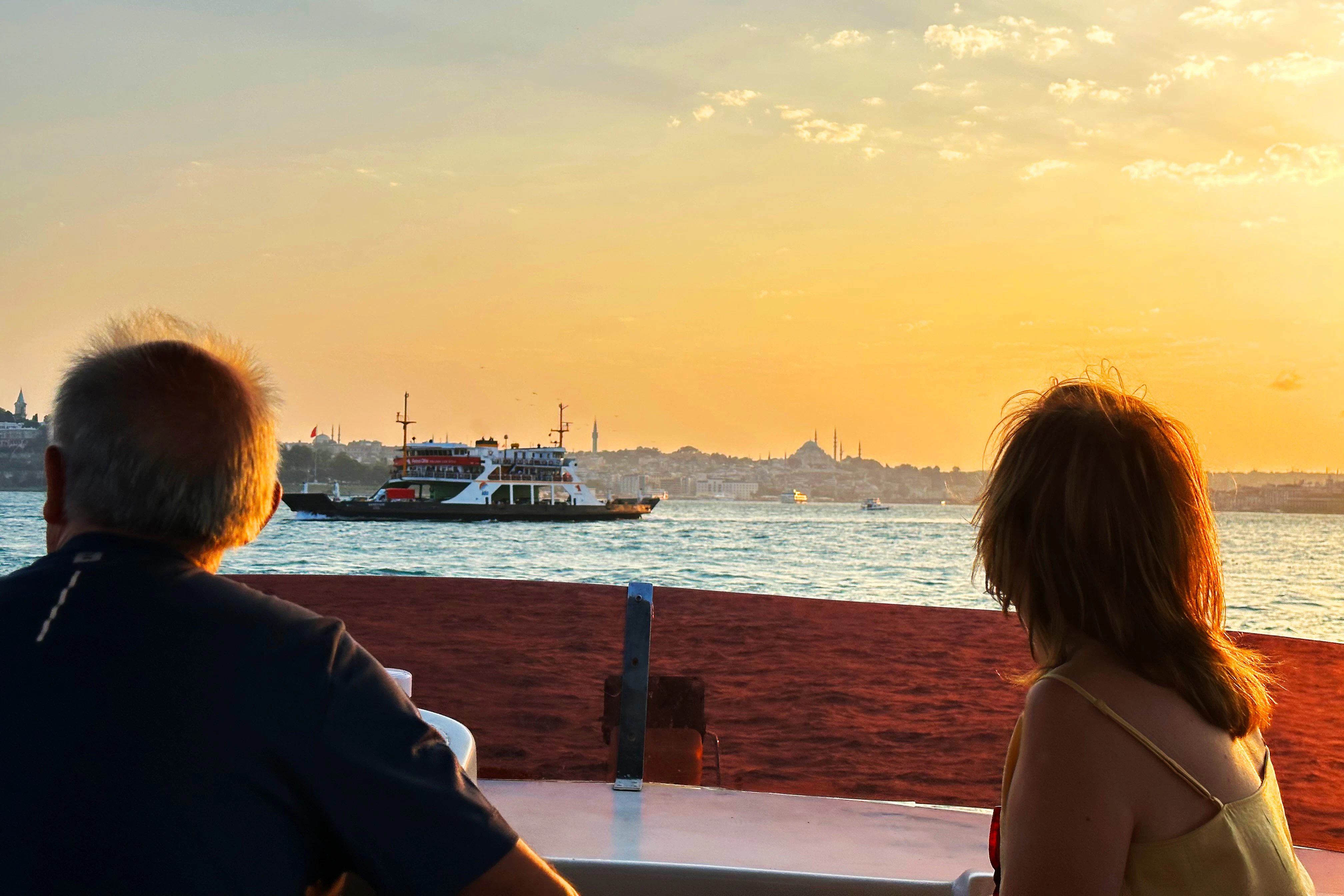 Istanbul: Bosphorus & Golden Horn Sunset Yacht Cruise with Expert Guide