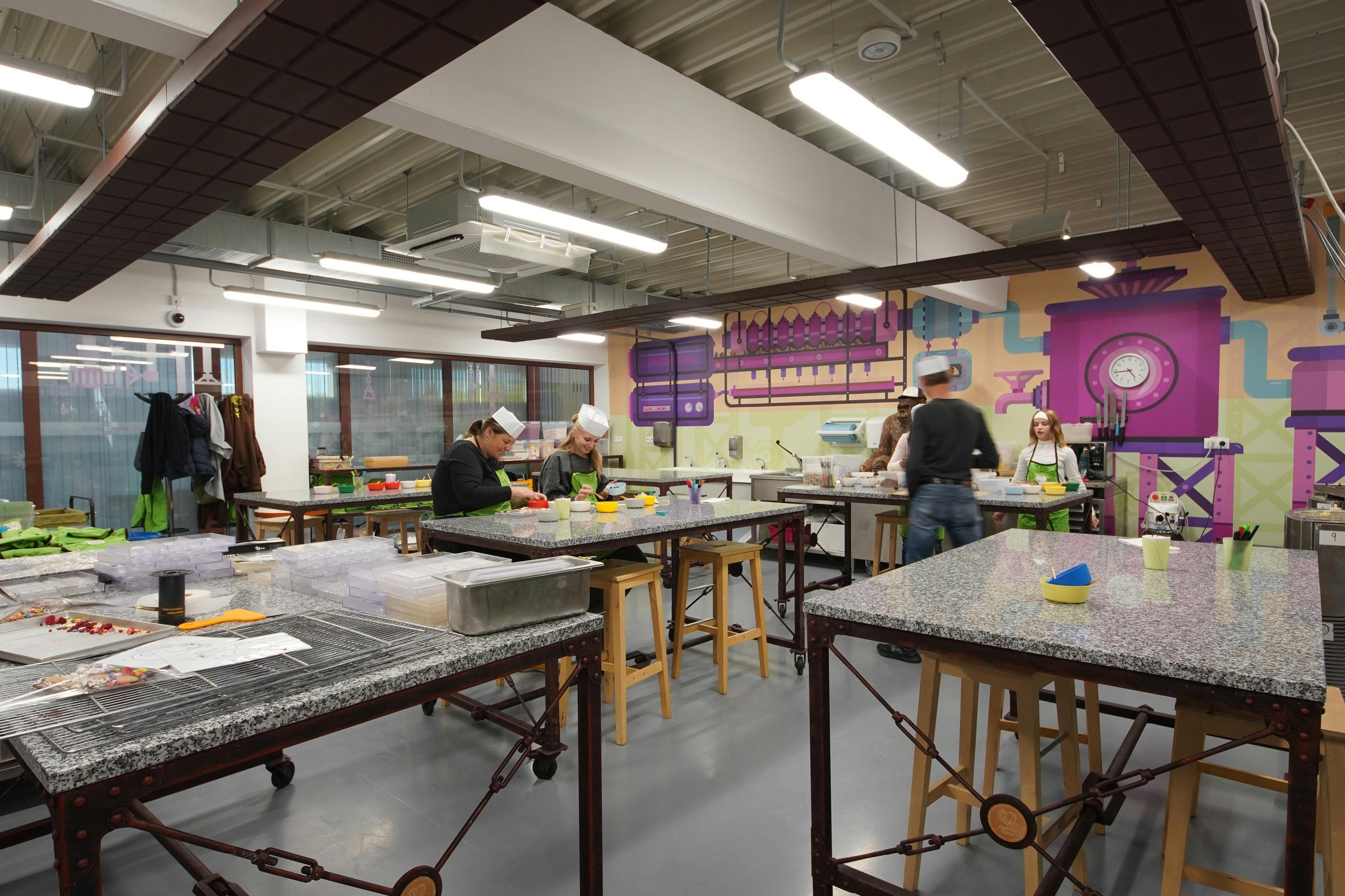 After the tour, participate in chocolate workshops and create your own chocolate souvenirs from Prague.