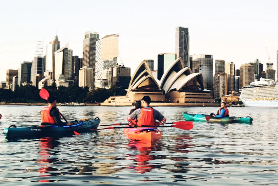 Sydney Harbour in the morning