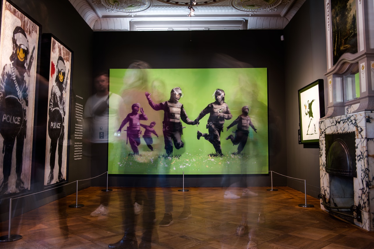 Museu Moco - exposição Banksy - Acomodações em Amesterdão