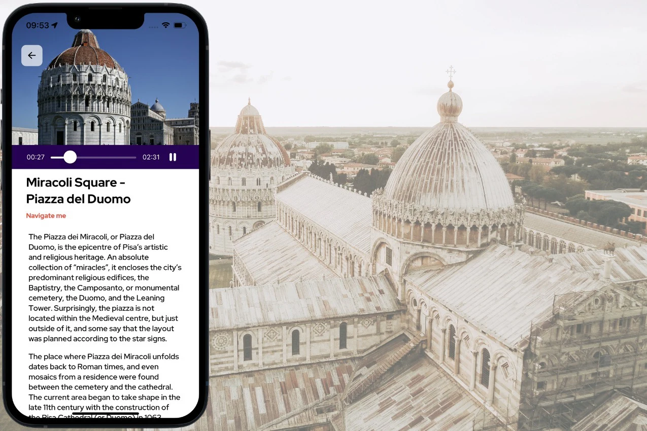 Pisa Self Guided Audio Tour