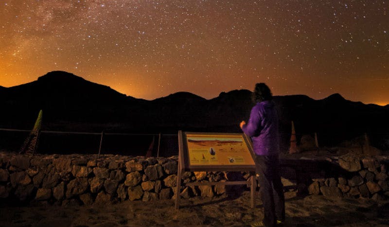 Stargazing Activity Mount Teide