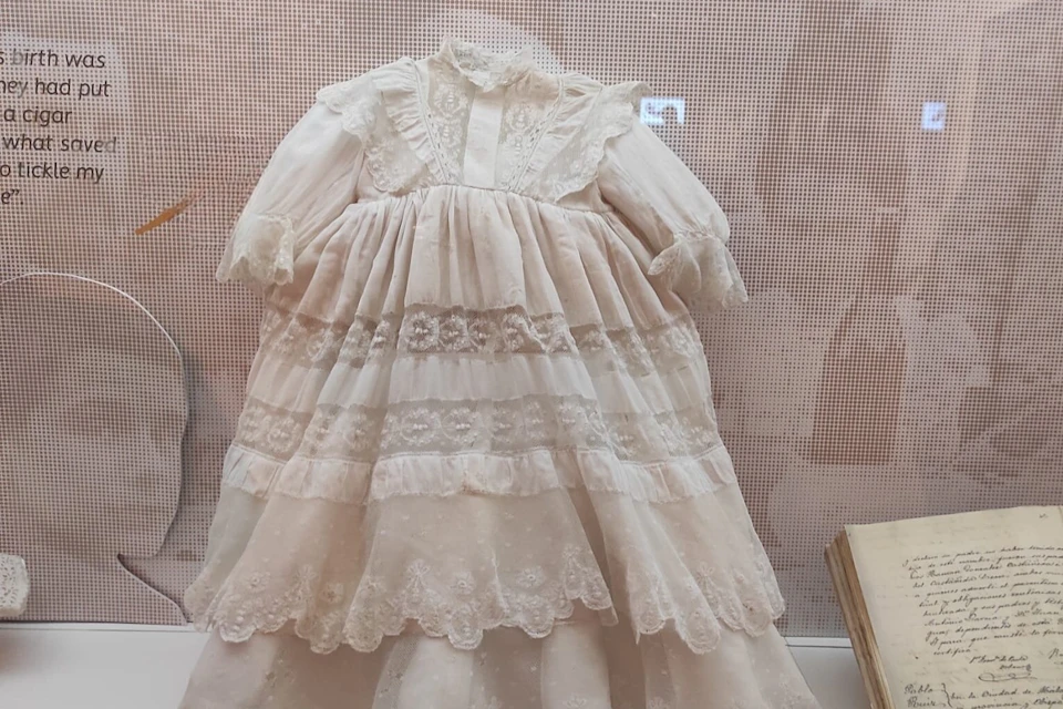 Picasso baptism dress