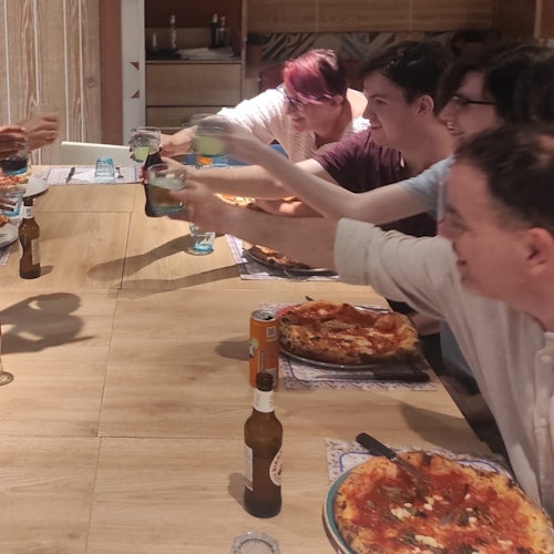 A toast!