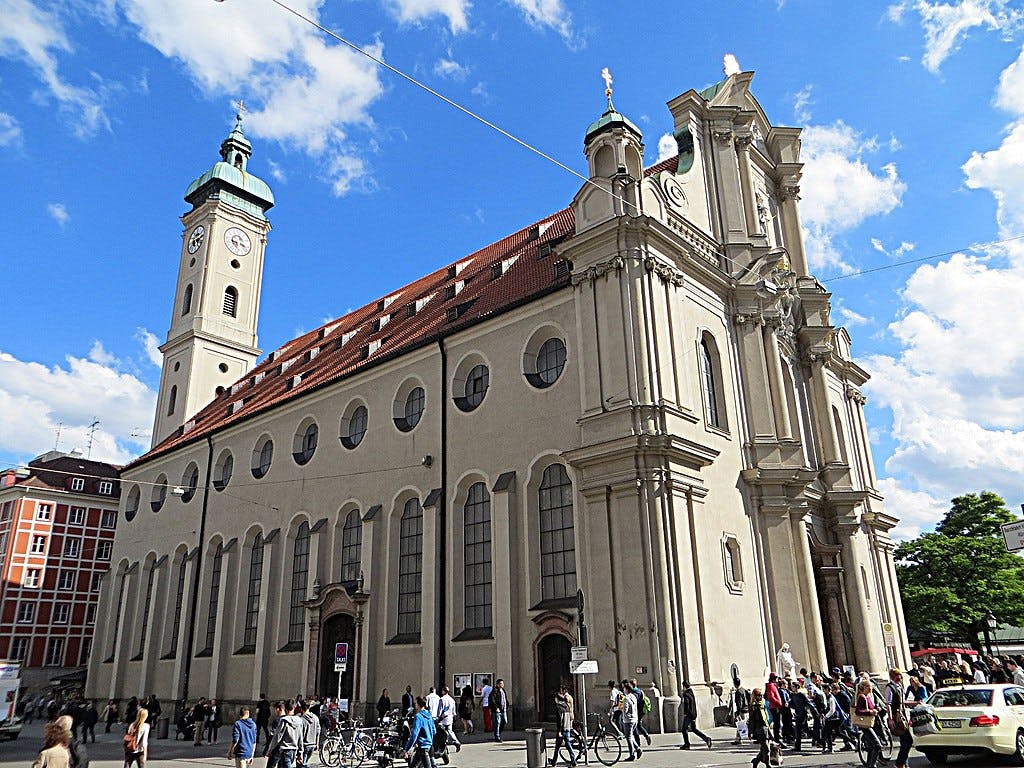 Heiliggeistkirche в Мюнхене