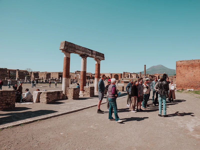 Pompeii & Mount Vesuvius: Small Group Guided Tour + Transfers