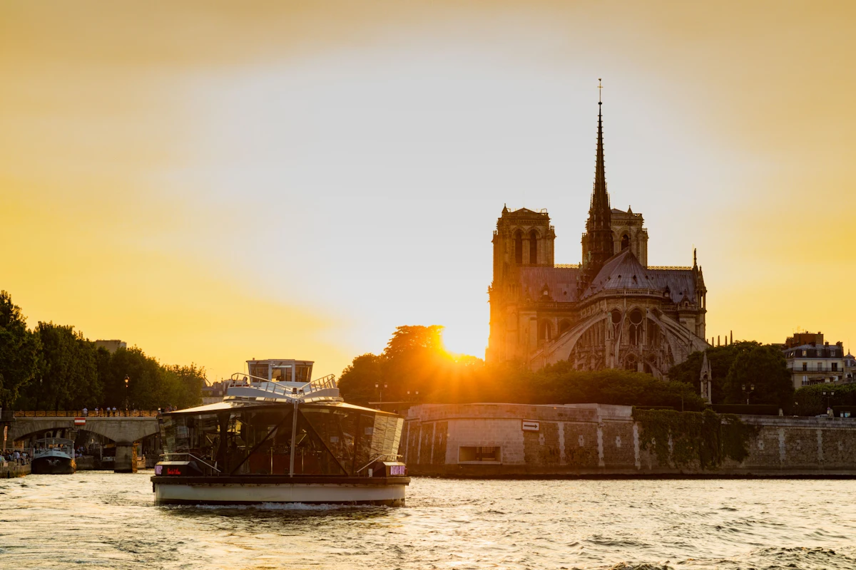 Seine River: Lunch Cruise by Bateaux Mouches