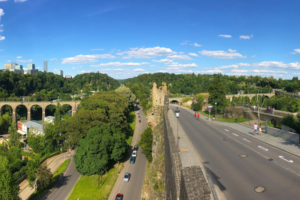 Montée de Clausen, near the Bock Casemates