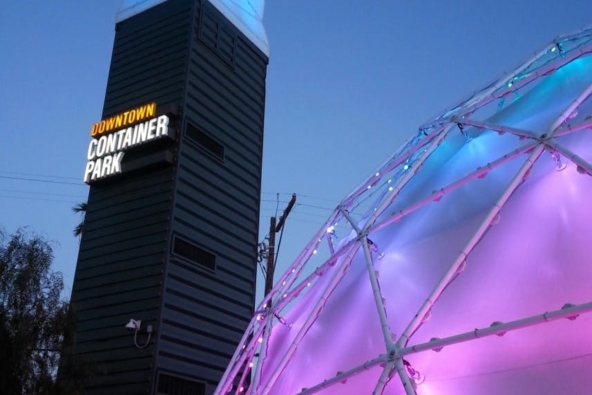 Freemont Street After Dark - The Glitter Gulch