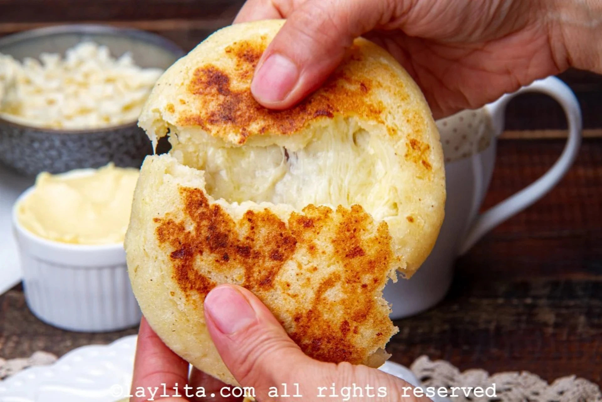 cheese arepa