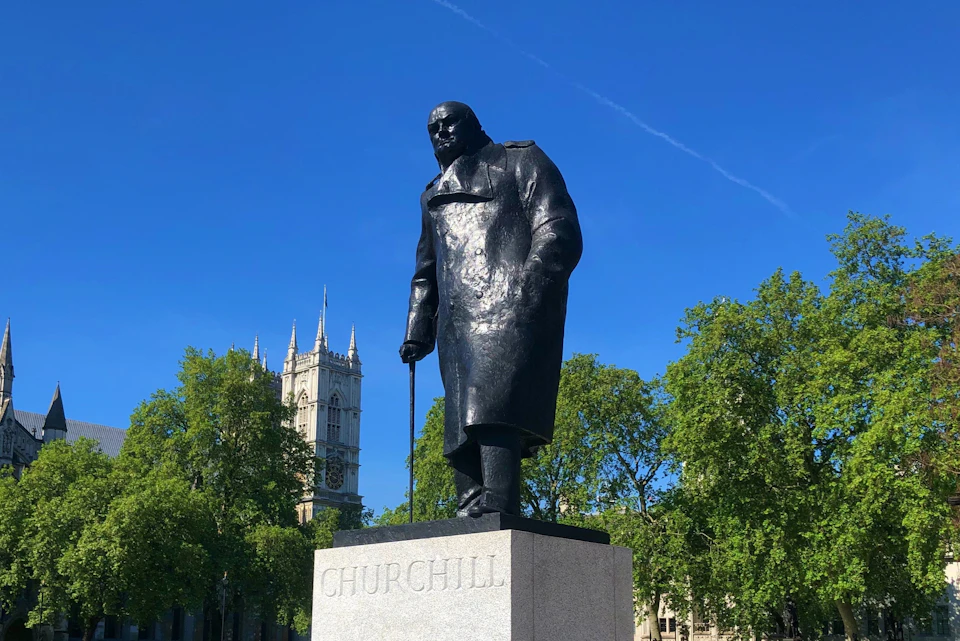 Sir Winston Churchill statue