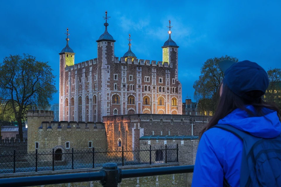 Tower of London at night
