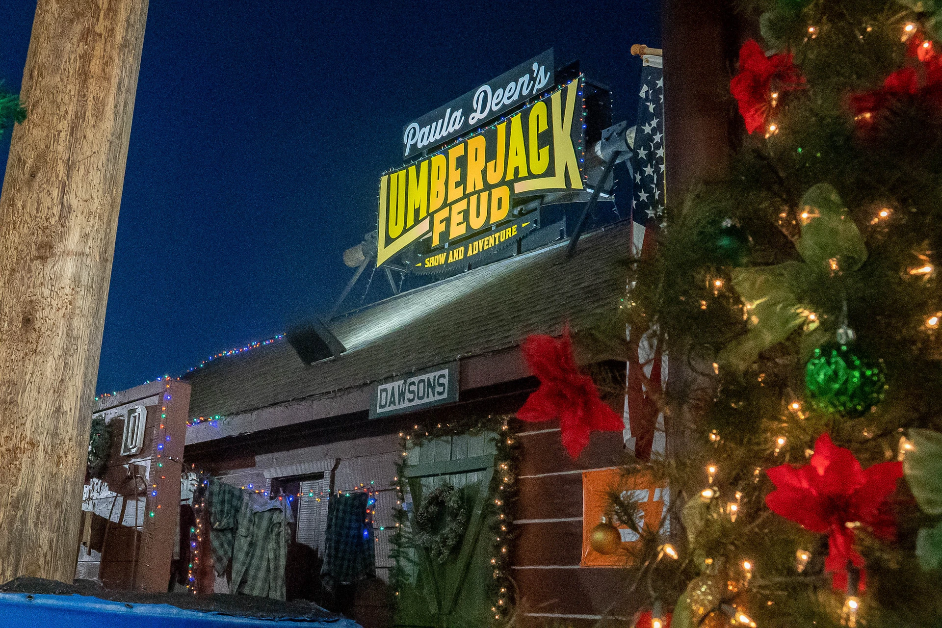 Christmas Decorations at the Feud