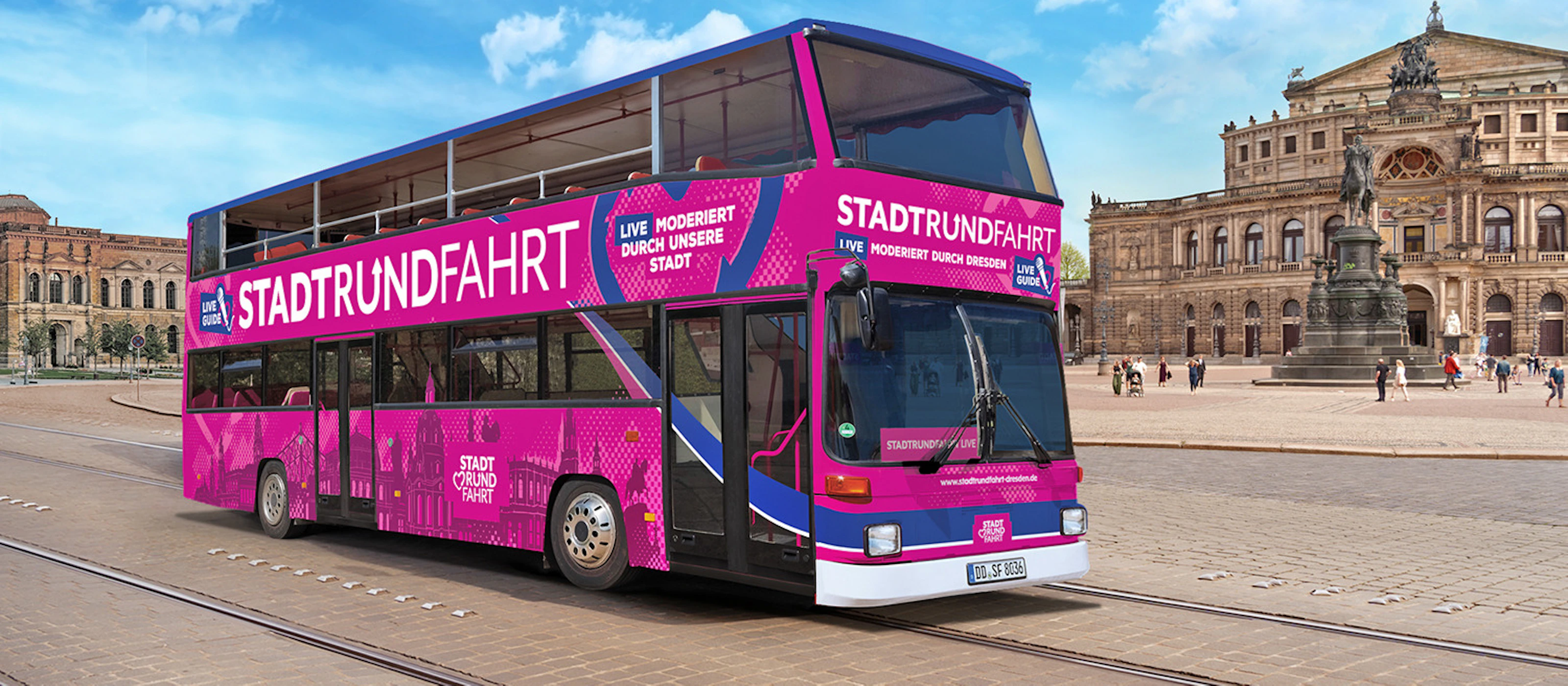 Stadtrundfahrt Dresden – mit Live-Guide