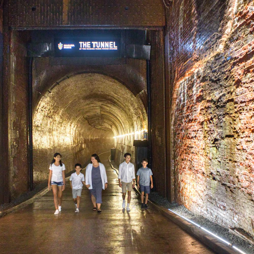 O túnel na central eléctrica de Niagara Parks: Entrada nocturna + espetáculo de luzes - Photo 4