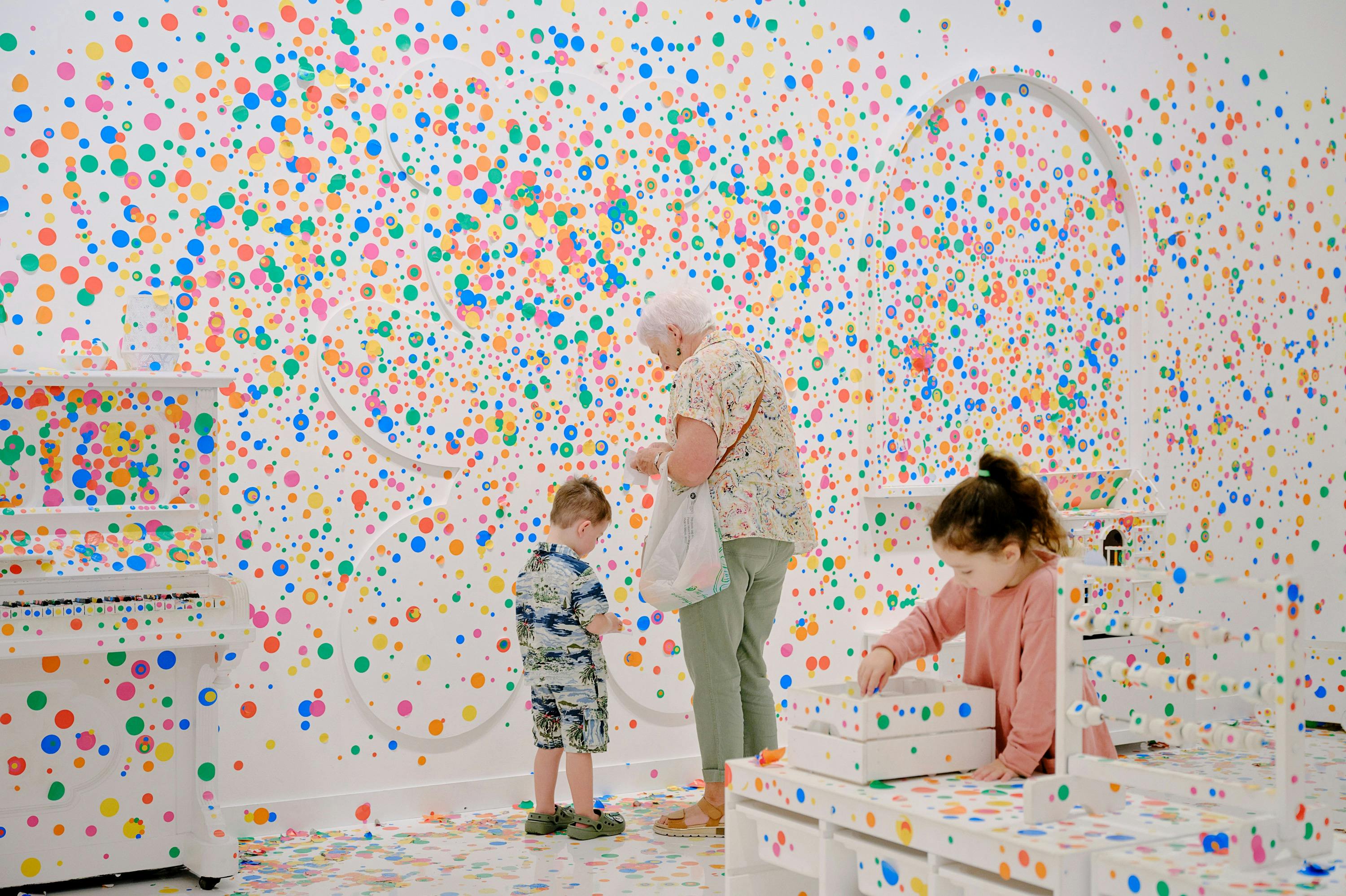 Yayoi Kusama Exhibition at NGV Melbourne