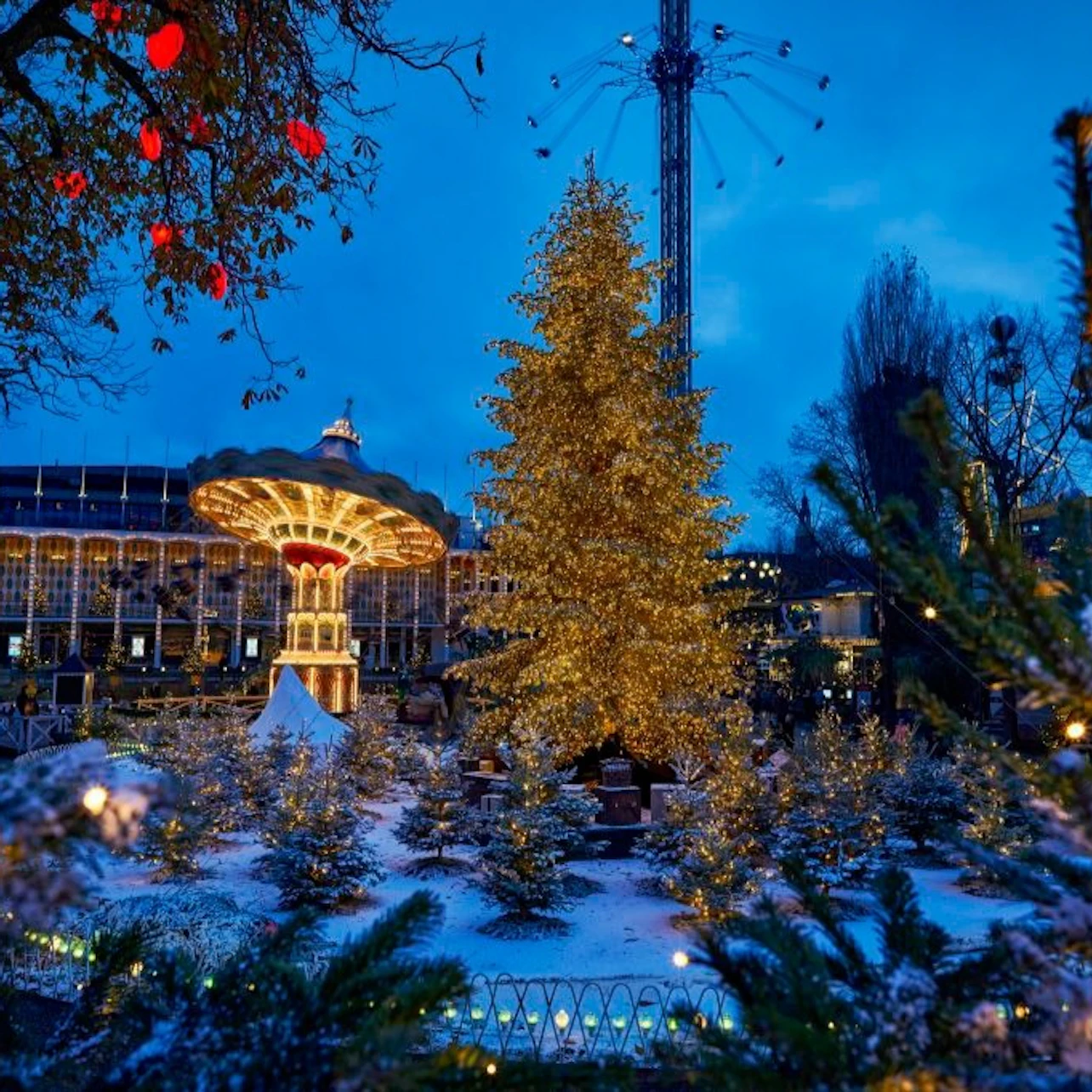 Tivoli Gardens: Christmas Entry Ticket in Copenhagen β Tiqets