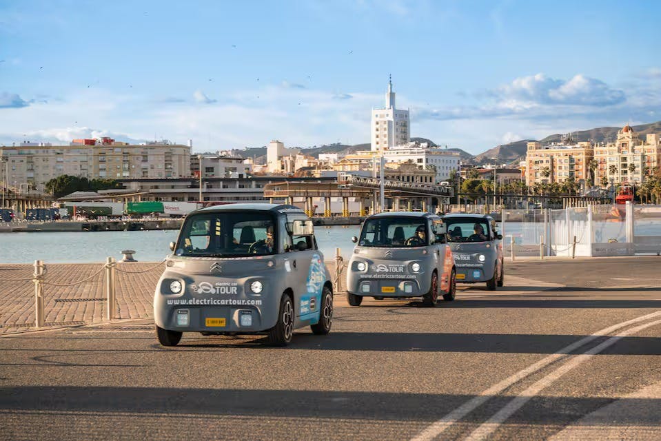 Málaga: Guided Electric Car Tour + Audio Guide - Photo 8