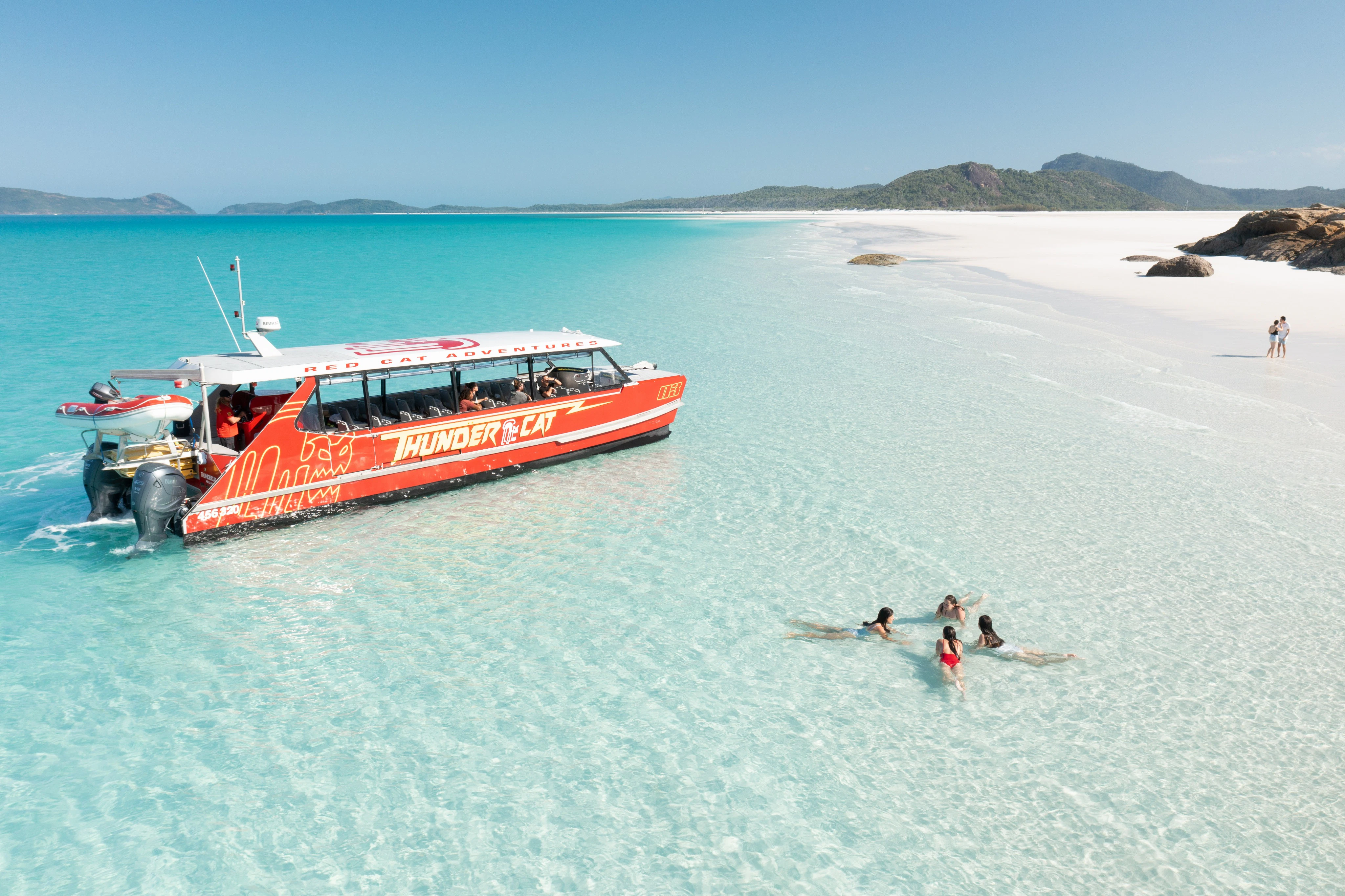Airlie Beach: Thundercat Whitsundays All-Inclusive Day Tour + Buffet Lunch