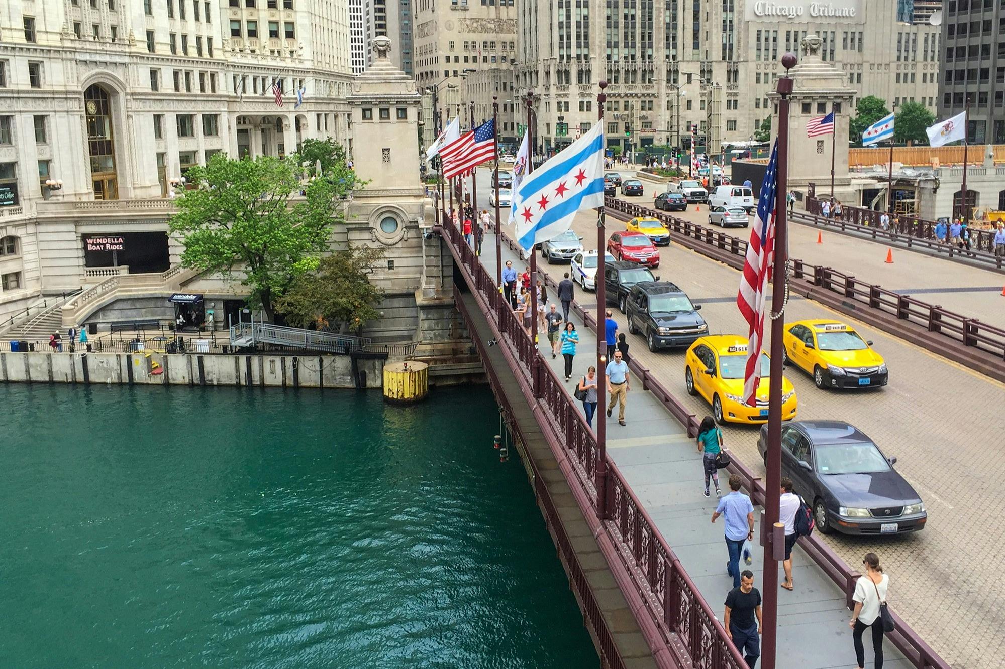 Γέφυρα DuSable στη λεωφόρο Michigan