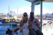 Our departure is just next to the famous Fish Sandwich boats neighboring the Galata Bridge on Eminonu