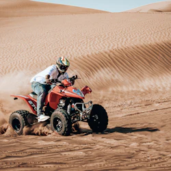 Dubai: Morning Dune-Bashing, Quad Bike, Sandboard & Camel Ride 2
