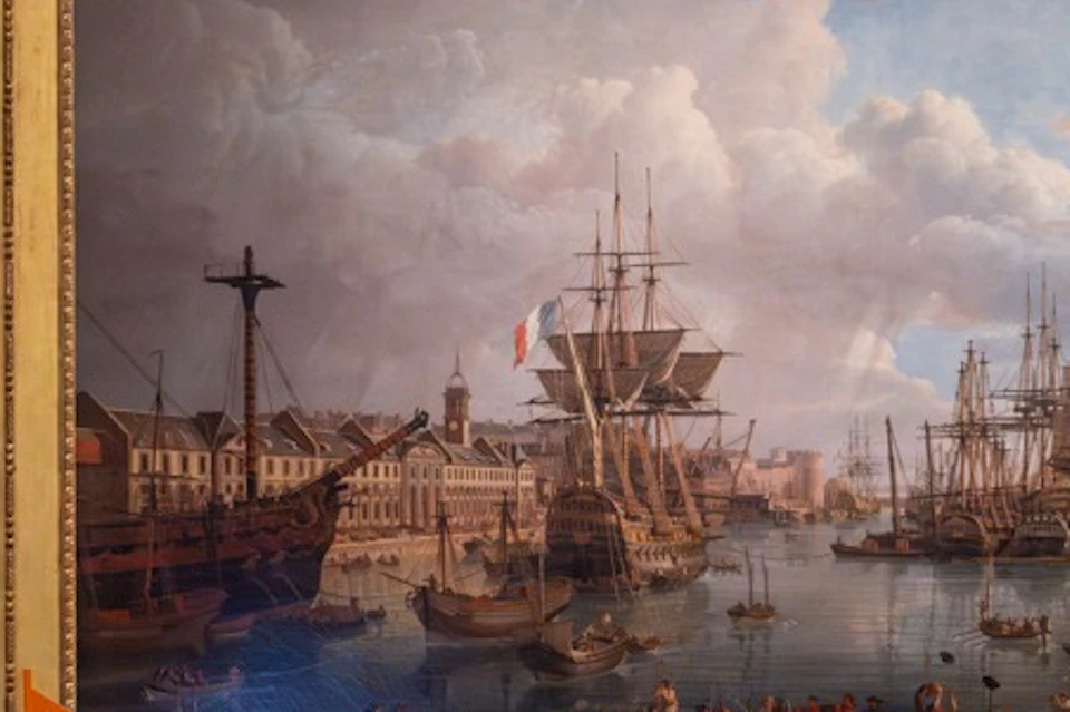 France, a naval power" room