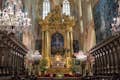 The inside of the Wawel Cathedral