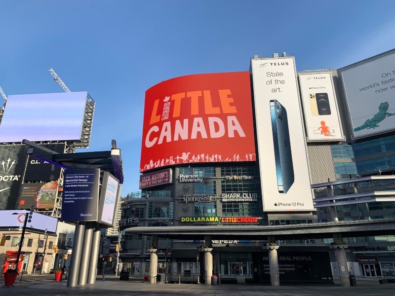 O pequeno Canadá: Bilhete sem filas