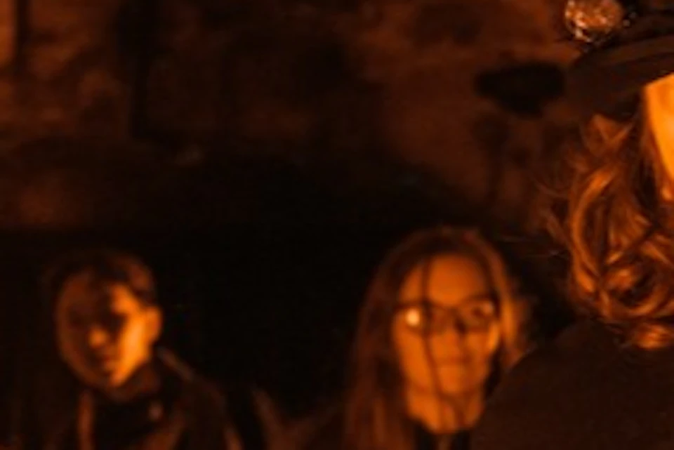 Storyteller leading visitors through the Blair Street Underground Vaults