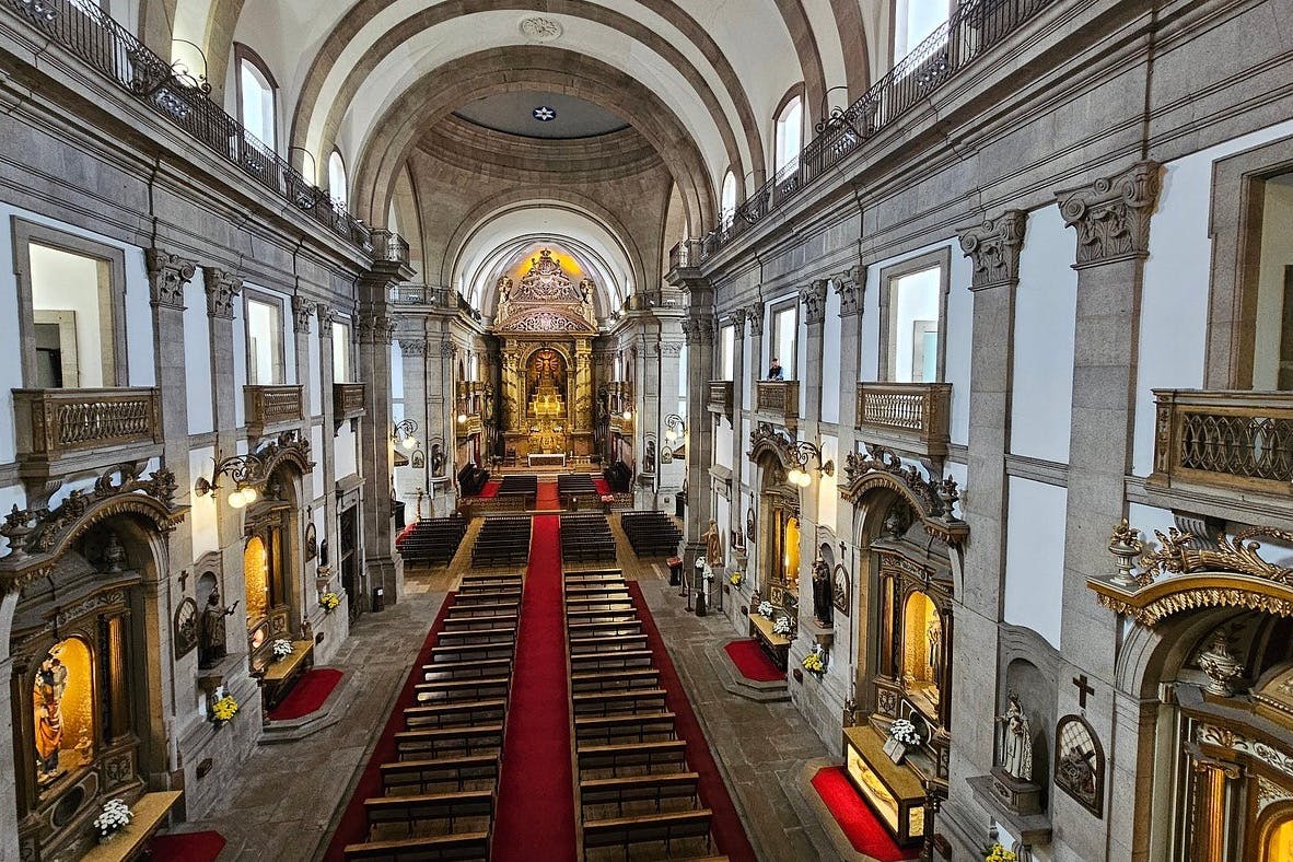 Església de l'Orde de la Trinitat: l'església més gran de la ciutat d'Oporto