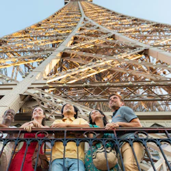Eiffel Tower: 2nd Floor Access with Optional Summit + City Bus Tour