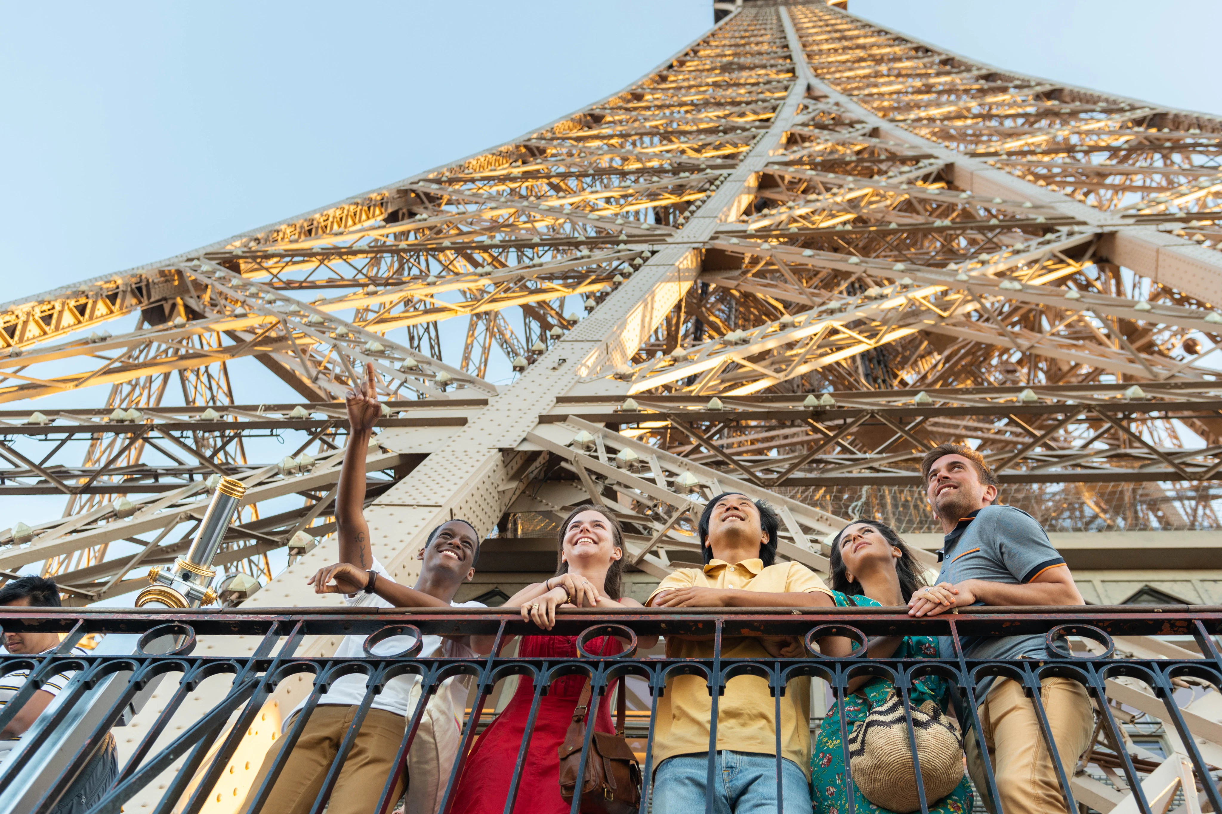 Eiffel Tower: 2nd Floor Access with Optional Summit + City Bus Tour